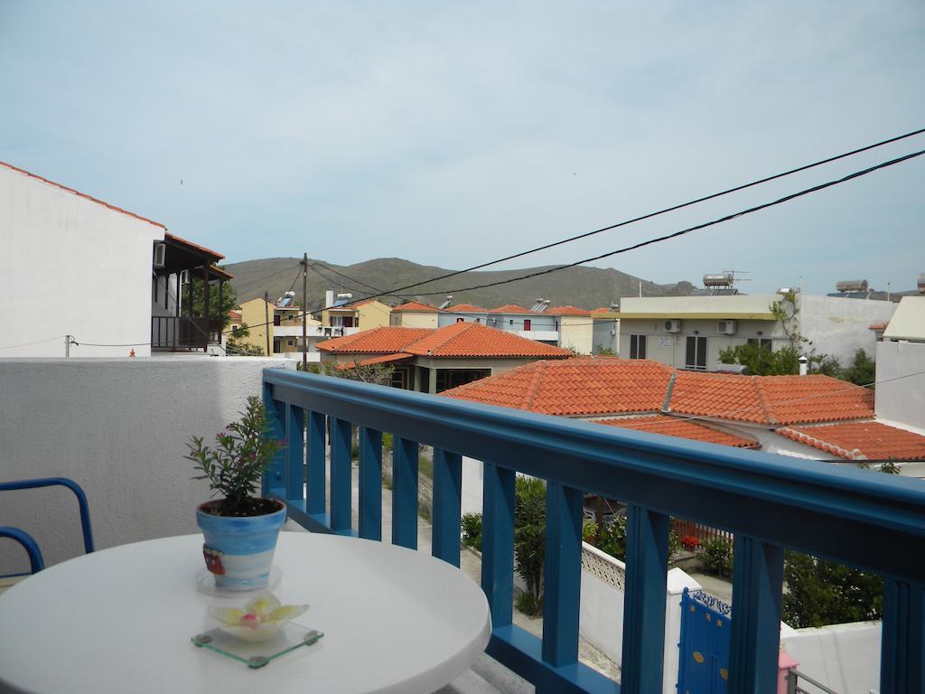 Ostria Eressos Rooms Skála Eresoú Rom bilde